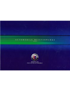2003 BMW ALPINA PROGRAMME BROCHURE DUITS
