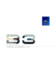 2019 BMW ALPINA B3 PROSPEKT DEUTSCH