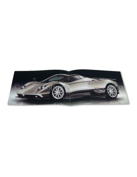 2006 PAGANI ZONDA F BROCHURE ENGLISH