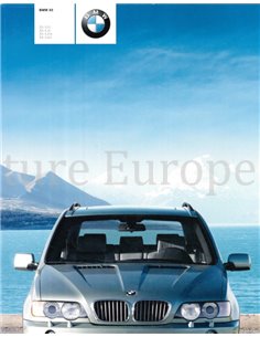 2002 BMW X5 BROCHURE NEDERLANDS