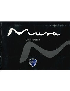 2007 LANCIA MUSA BETRIEBSANLEITUNG ENGLISCH