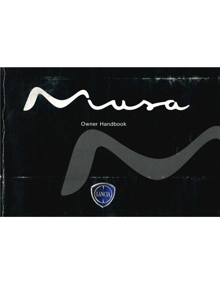 2007 LANCIA MUSA BETRIEBSANLEITUNG ENGLISCH