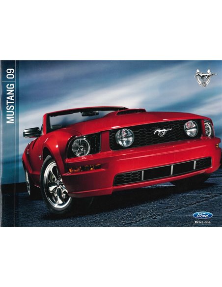 2009 FORD MUSTANG BROCHURE ENGELS (USA)