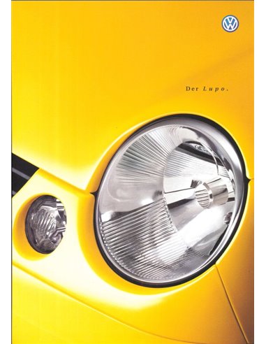 2000 VOLKSWAGEN LUPO BROCHURE GERMAN