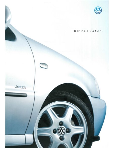 2000 VOLKSWAGEN POLO JOKER BROCHURE DUITS