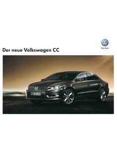 2012 VOLKSWAGEN PASSAT CC BROCHURE DUITS