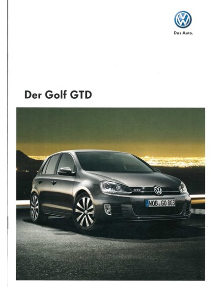 2011 VOLKSWAGEN GOLF CABRIOLET BROCHURE DUITS