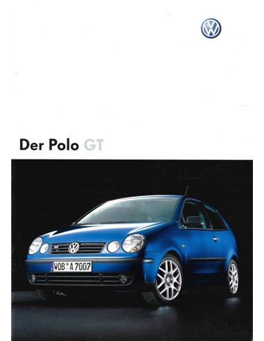 2004 VOLKSWAGEN POLO GT BROCHURE GERMAN