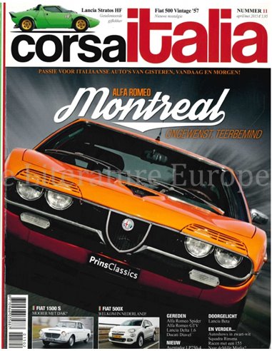 2015 CORSA ITALIA MAGAZINE 11 NEDERLANDS