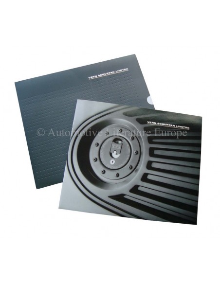1990 VERN SCHUPPAN 962CR LIMITED BROCHURE ENGELS