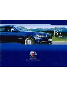 2009 BMW ALPINA B5 BITURBO SALOON BROCHURE GERMAN