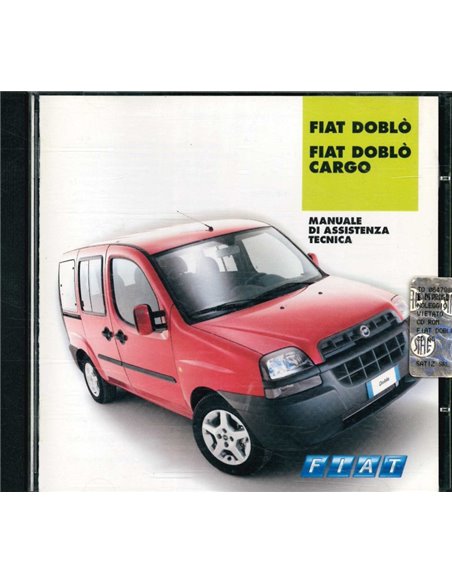 2002 FIAT DOBLO BENZIN | DIESEL WERKSTATTHANDBUCH CD