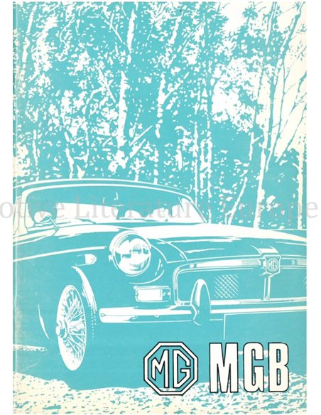 1973 MG MGB OWNERS MANUAL ENGLISH (US)