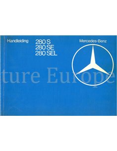 1980 MERCEDES BENZ S KLASSE INSTRUCTIEBOEKJE NEDERLANDS
