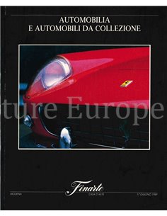 AUTOMOBILIA E AUTOMOBILI DA COLLEZIONE, MODENA 1989