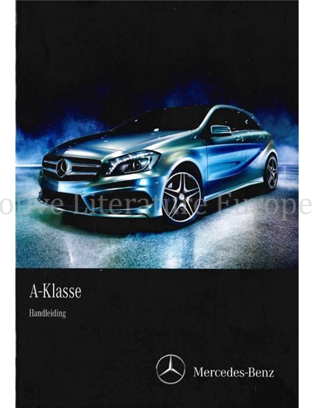 2014 MERCEDES BENZ A KLASSE INSTRUCTIEBOEKJE NEDERLANDS
