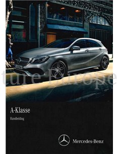 2016 MERCEDES BENZ A KLASSE INSTRUCTIEBOEKJE DUITS