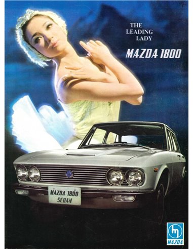 1972 MAZDA 1800 | 1500 LEAFLET FRANS