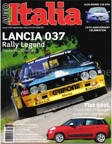 2012 AUTO ITALIA MAGAZINE ENGLISH 199