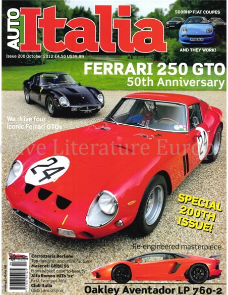 2012 AUTO ITALIA MAGAZINE ENGELS 200