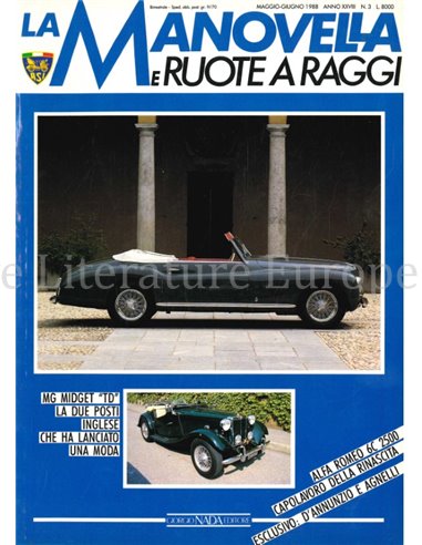 1988 LA MANOVELLA E RUOTE A RAGGI ITALIAN 3