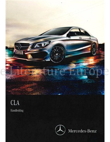 2015 MERCEDES BENZ CLA BETRIEBSANLEITUNG NIEDERLÄNDISCH