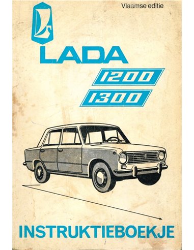1976 LADA 1200 | 1300 INSTRUCTIEBOEKJE NEDERLANDS (BE)
