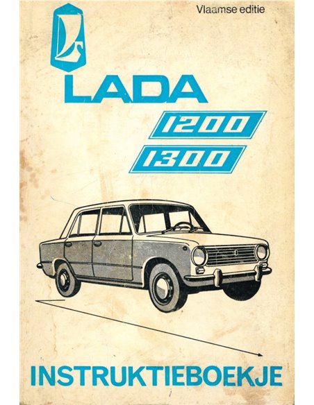 1976 LADA 1200 | 1300 BETRIEBSANLEITUNG NIEDERLANDISCH (BE)