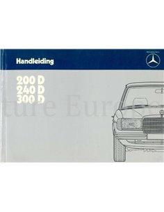 1984 MERCEDES BENZ E KLASSE INSTRUCTIEBOEKJE NEDERLANDS