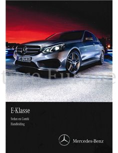 2014 MERCEDES BENZ E CLASS SALOON | ESTATE OWNERS MANUAL DUTCH
