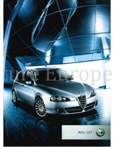 2005 ALFA ROMEO 147 BROCHURE DUTCH