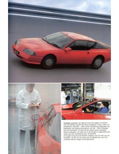 1987 ALPINE GT V6 BROCHURE NEDERLANDS 2