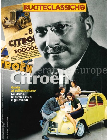 2006 RUOTECLASSICHE MAGAZINE CITROËN SPECIA ITALIENISCH