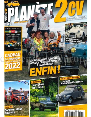 PLANÈTE 2CV (JUL-SEPT 2022)