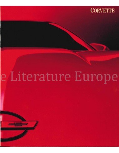 1988 CHEVROLET CORVETTE BROCHURE ENGELS (USA)