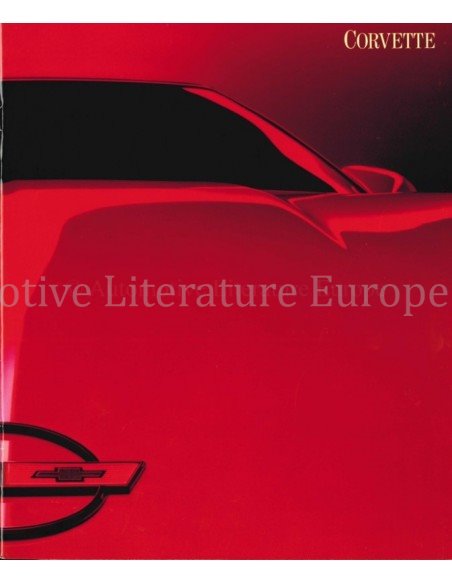 1988 CHEVROLET CORVETTE BROCHURE ENGELS (USA)