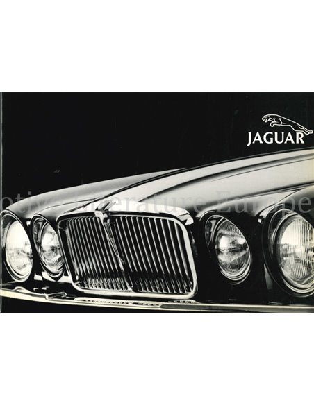 1983 JAGUAR PROGRAMMA BROCHURE DUITS
