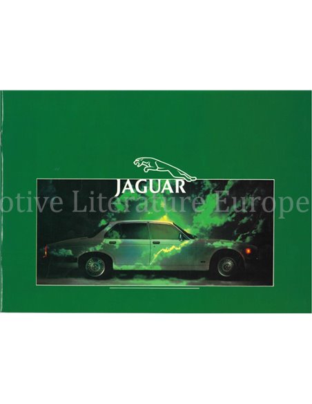 1985 JAGUAR XJ SERIES III BROCHURE FRENCH