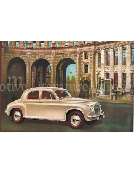 1952 ROVER 75 BROCHURE ENGELS