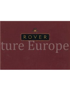 1952 ROVER 75 BROCHURE ENGLISH