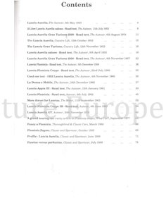 LANCIA AURELIA - FLAMINIA - APPIA,  ROADTESTS - ARTICLES - ADVERTS (TSB 328) 2