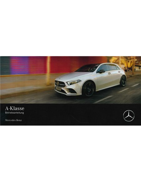 2020 MERCEDES BENZ A KLASSE INSTRUCTIEBOEKJE DUITS
