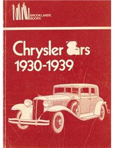 CHRYSLER CARS 1930 - 1939 (BROOKLANDS)