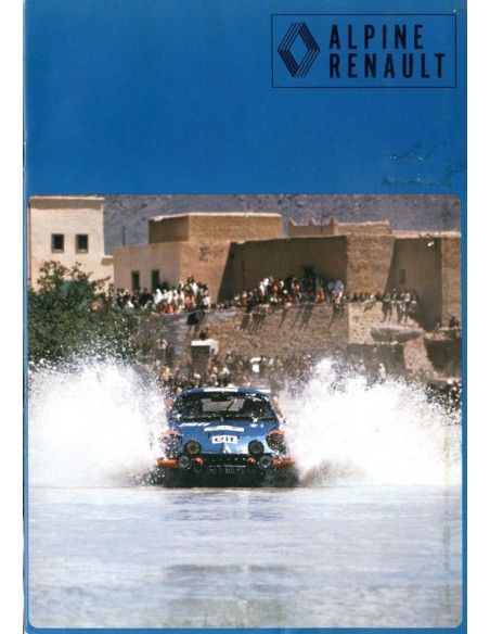 1973 ALPINE A310 A110 A85 A440 BROCHURE NEDERLANDS