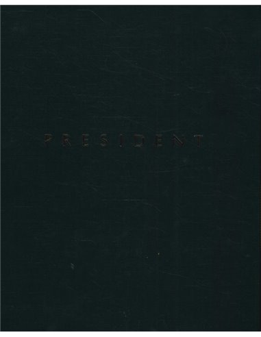 1996 NISSAN PRESIDENT HARDCOVER BROCHURE JAPANESE