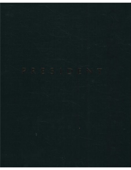 1996 NISSAN PRESIDENT HARDCOVER BROCHURE JAPANESE