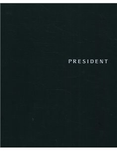 2004 NISSAN PRESIDENT HARDCOVER BROCHURE JAPANS