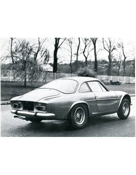 1973 ALPINE A310 A110 A85 A440 BROCHURE NEDERLANDS