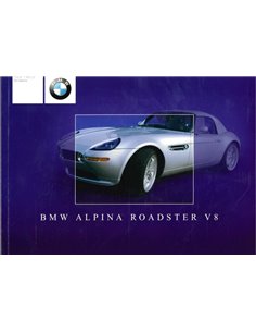2003 BMW ALPINA ROADSTER V8 OWNERS MANUAL ENGLISH (US)