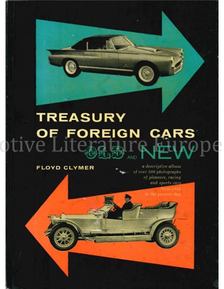 TREASURY OF FOREIGN CARS, OLD AND NEW